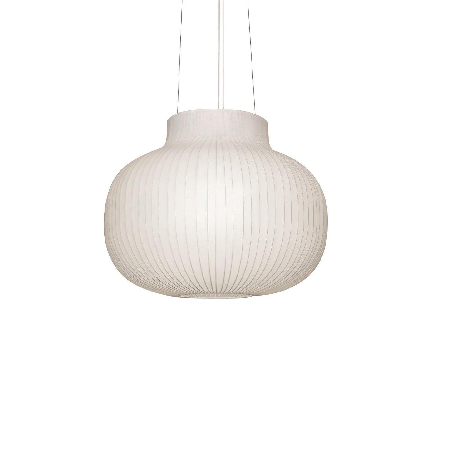 Serica Trio Silk Pendant Collection Model D Dia 31.5″ x H 24″ / Dia 80cm x H 61cm Pendant light