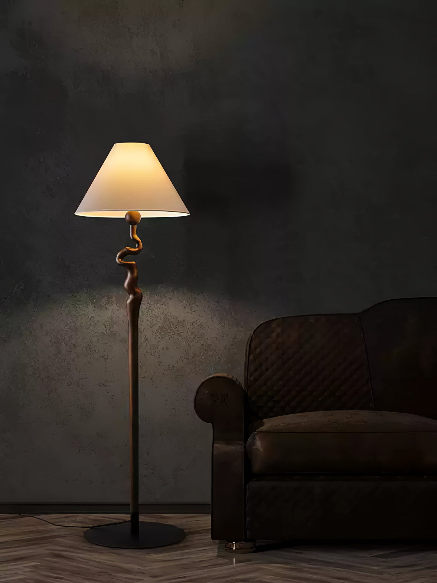 Serpentine Twist Floor Lamp Floor lamp
