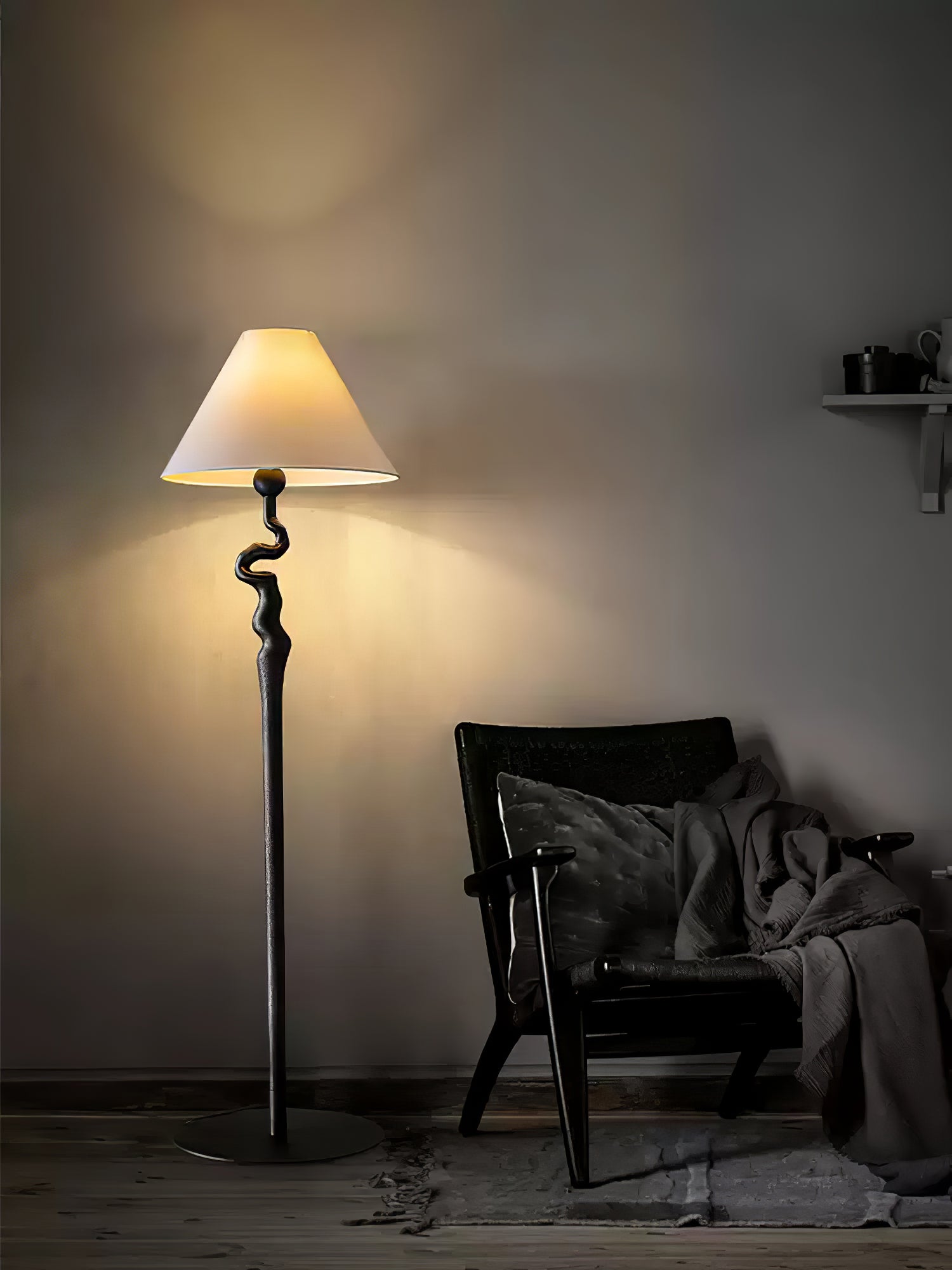 Serpentine Twist Floor Lamp Floor lamp
