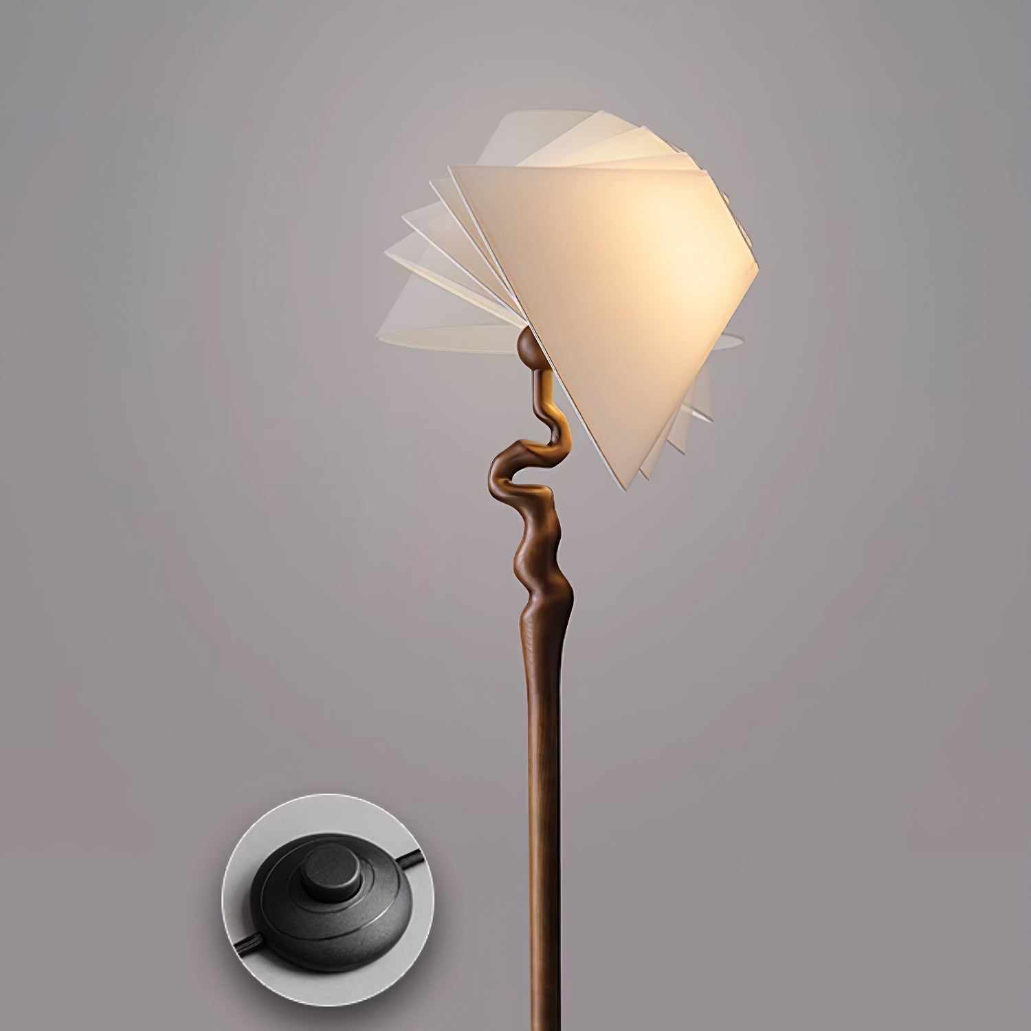 Serpentine Twist Floor Lamp Floor lamp