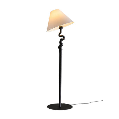 Serpentine Twist Floor Lamp Dia 19.7″ x H 67.7″ / Black / US Plug Floor lamp