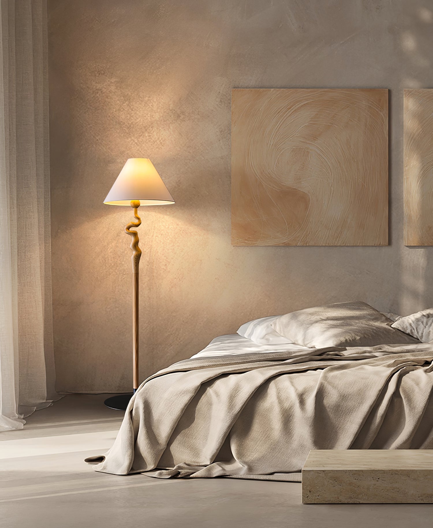 Serpentine Twist Floor Lamp Floor lamp