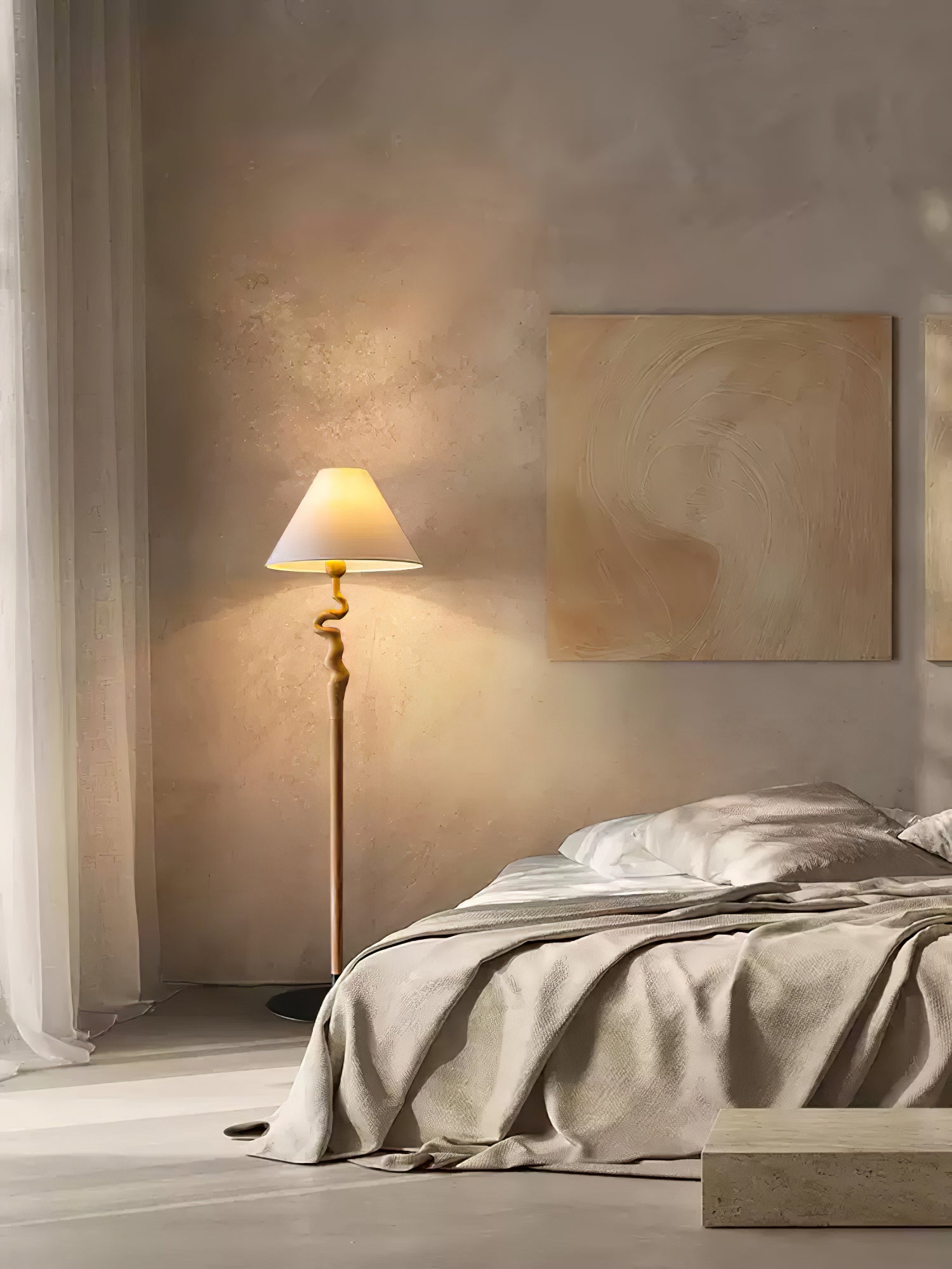 Serpentine Twist Floor Lamp Floor lamp