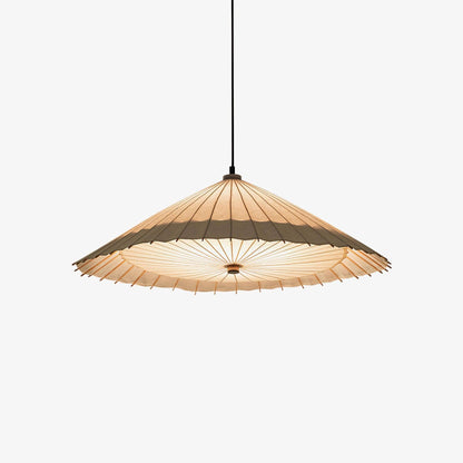 Shade Umbrella Pendant Lamp Model B Dia 39.4″ x H 10.2″ / Dia 100cm x H 26cm / Beige Pendant light
