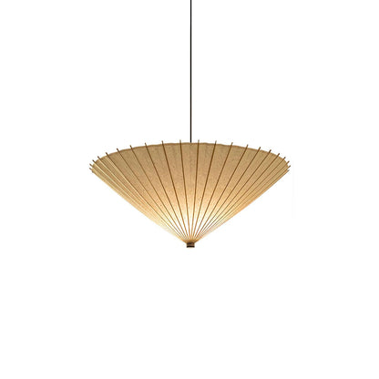 Shade Umbrella Pendant Lamp Model A Dia 23.6″ x H 10.2″ / Dia 60cm x H 26cm / Beige Pendant light