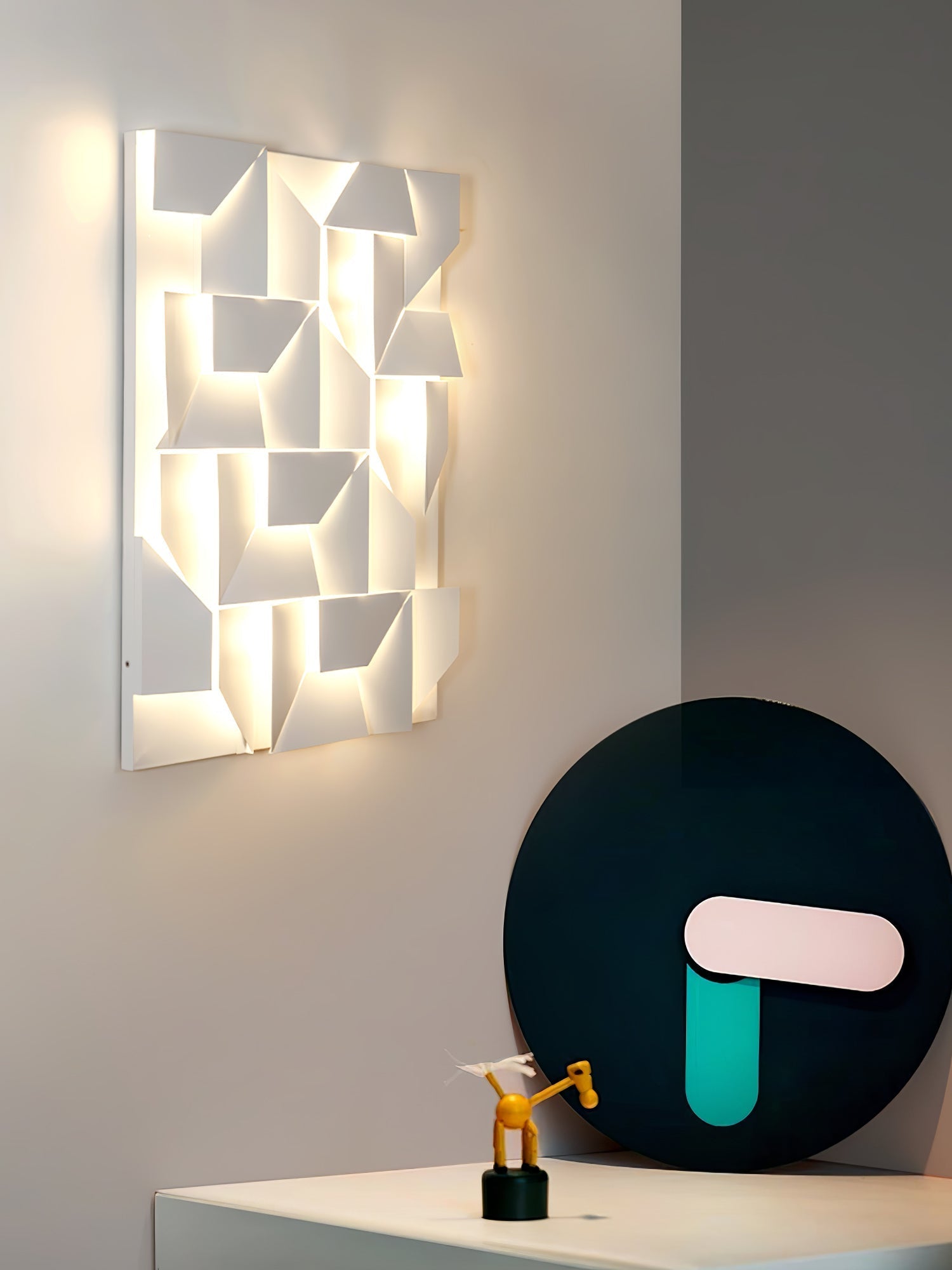 Shadows Rechargeable Grand Sconce Wall lamp