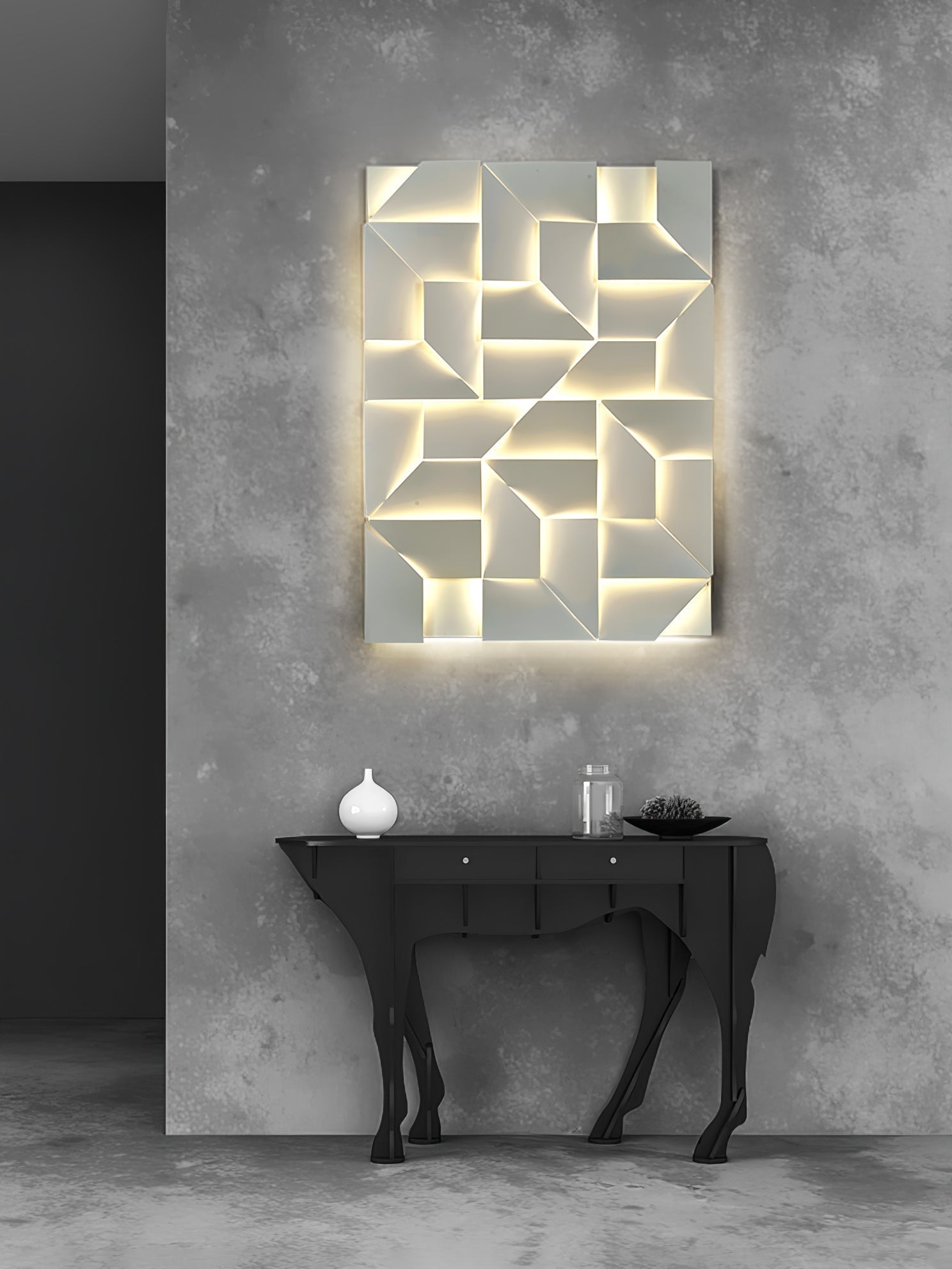Shadows Rechargeable Grand Sconce Wall lamp
