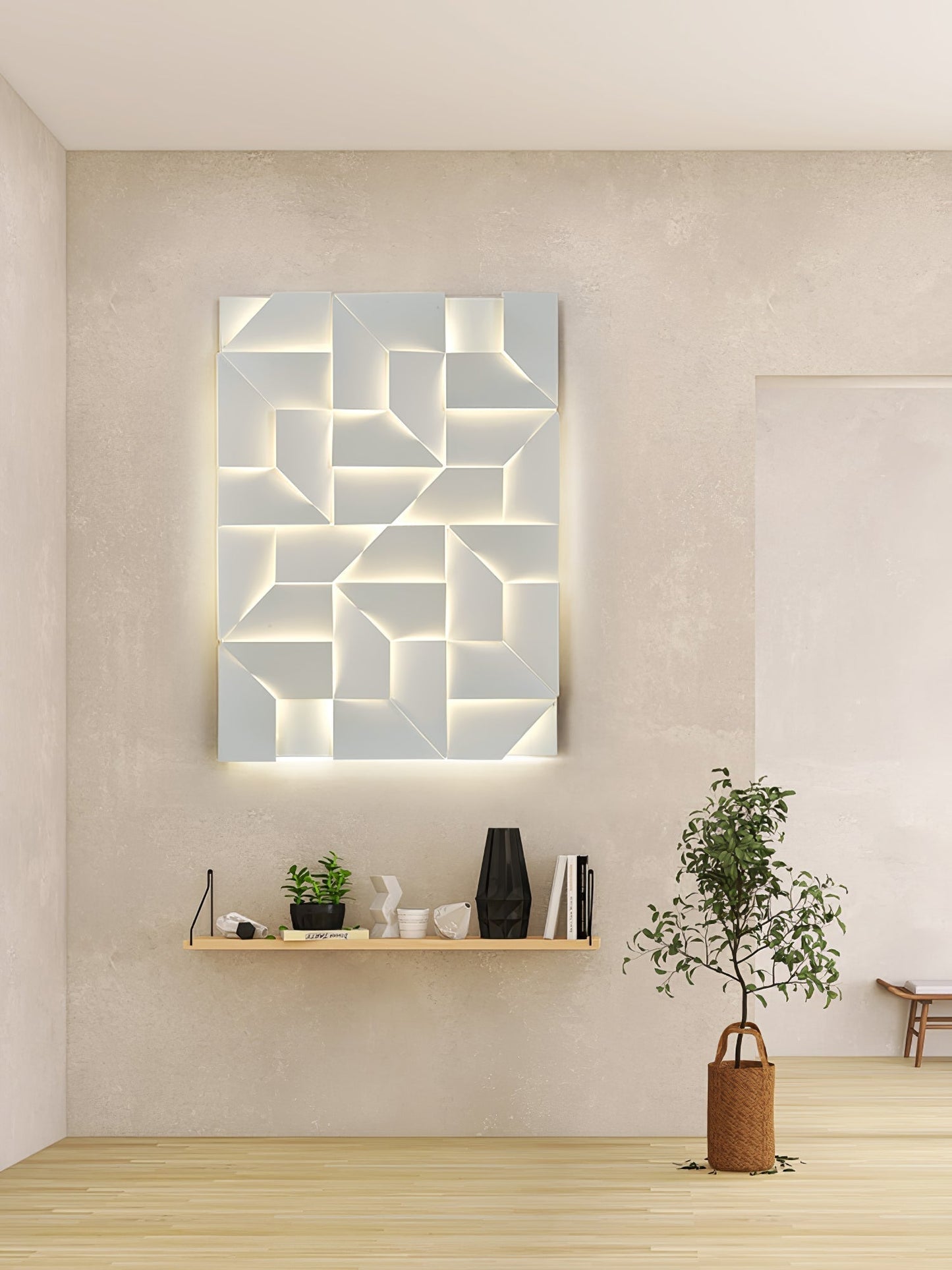 Shadows Rechargeable Grand Sconce Wall lamp
