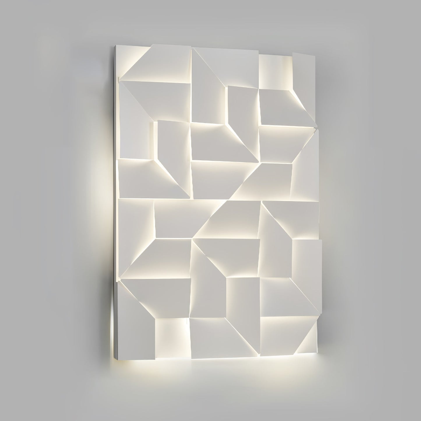 Shadows Rechargeable Grand Sconce L 35.4″ x W 47.2″ / L 90cm x H 120cm / Rechargeable version / Dual Color Temperature