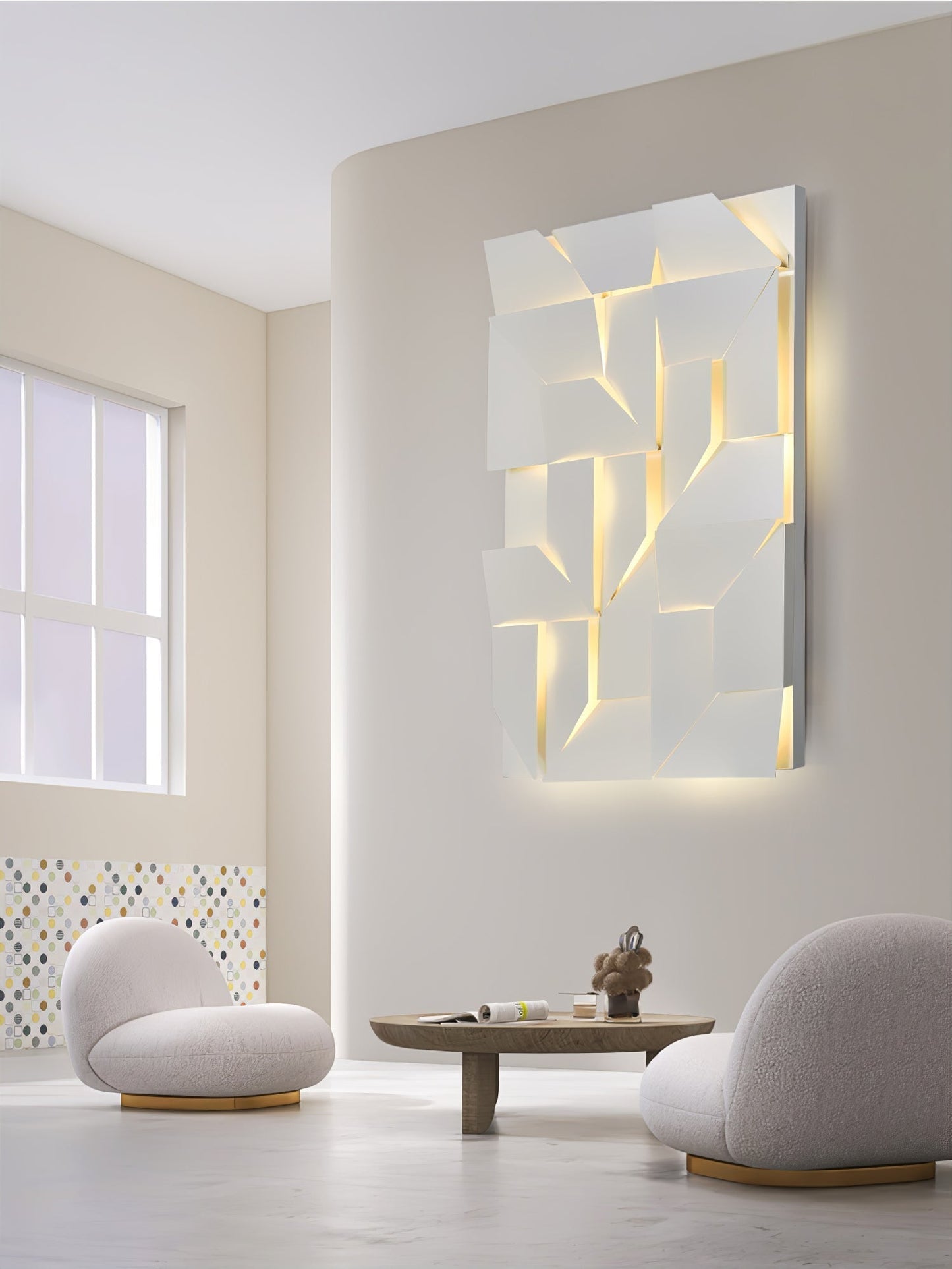Shadows Rechargeable Grand Sconce Wall lamp