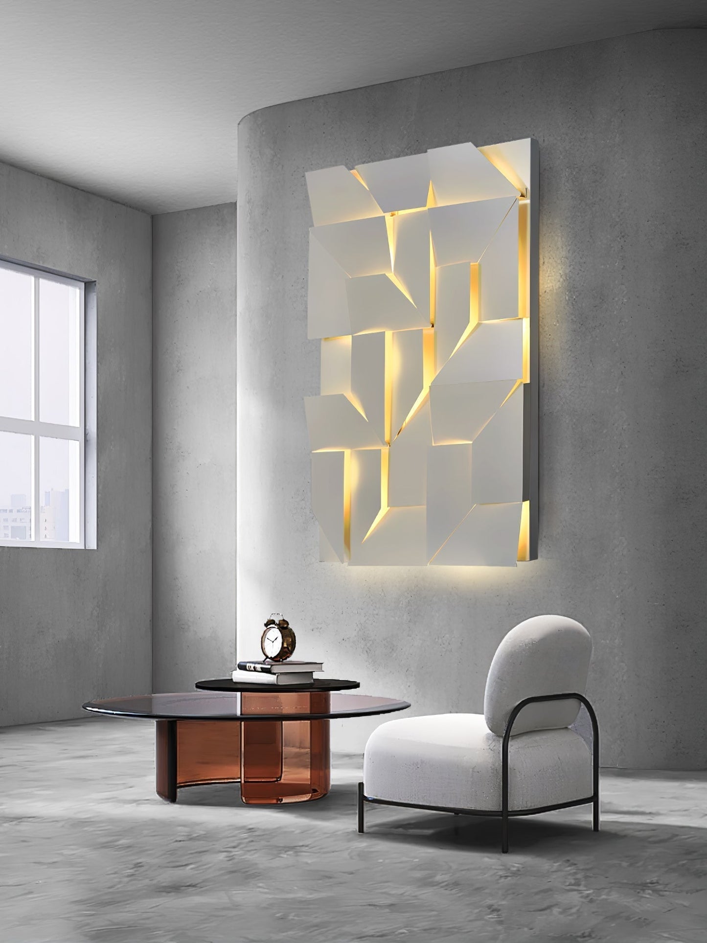 Shadows Rechargeable Grand Sconce Wall lamp