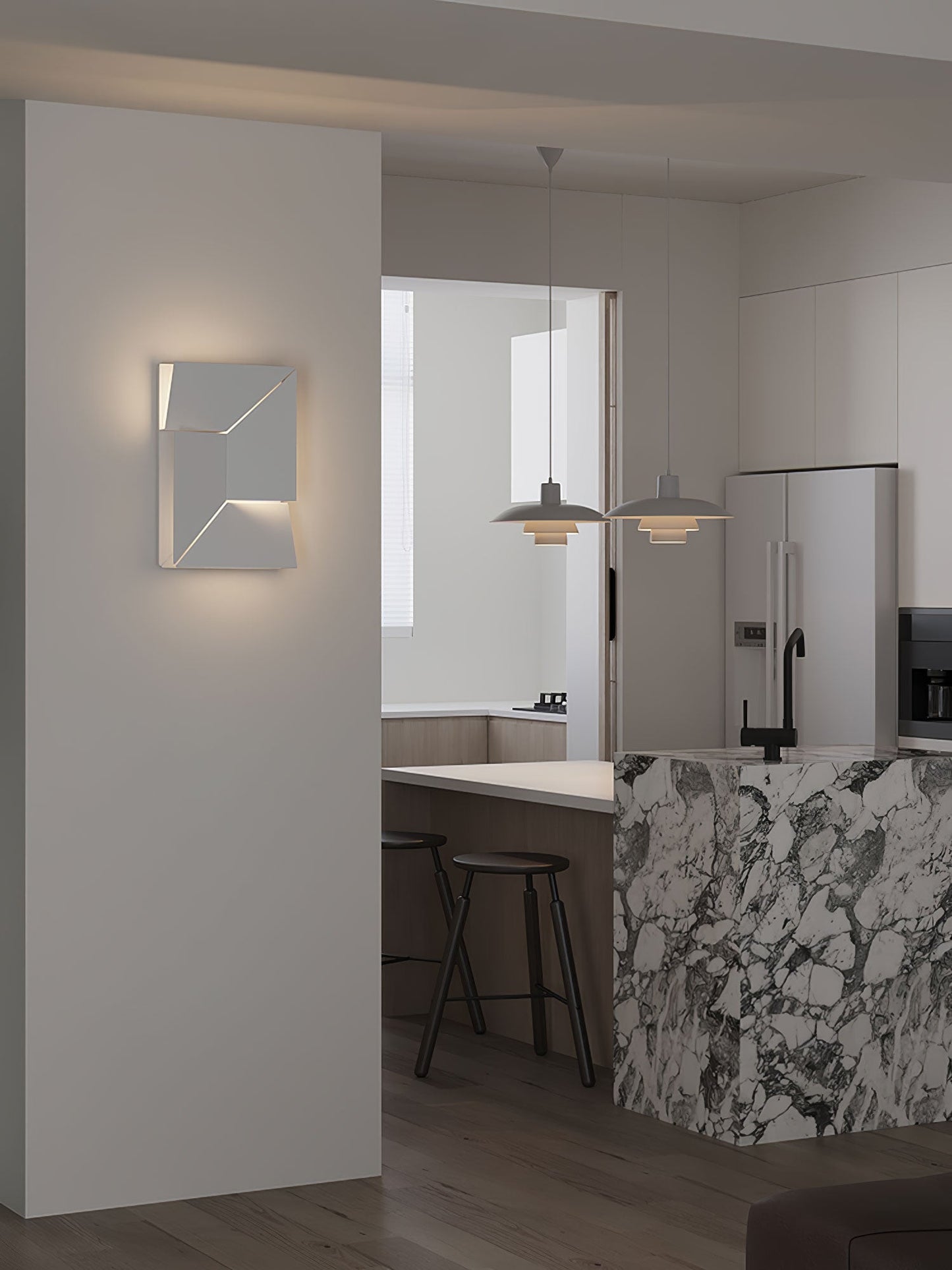 Shadows Rechargeable Grand Sconce Wall lamp