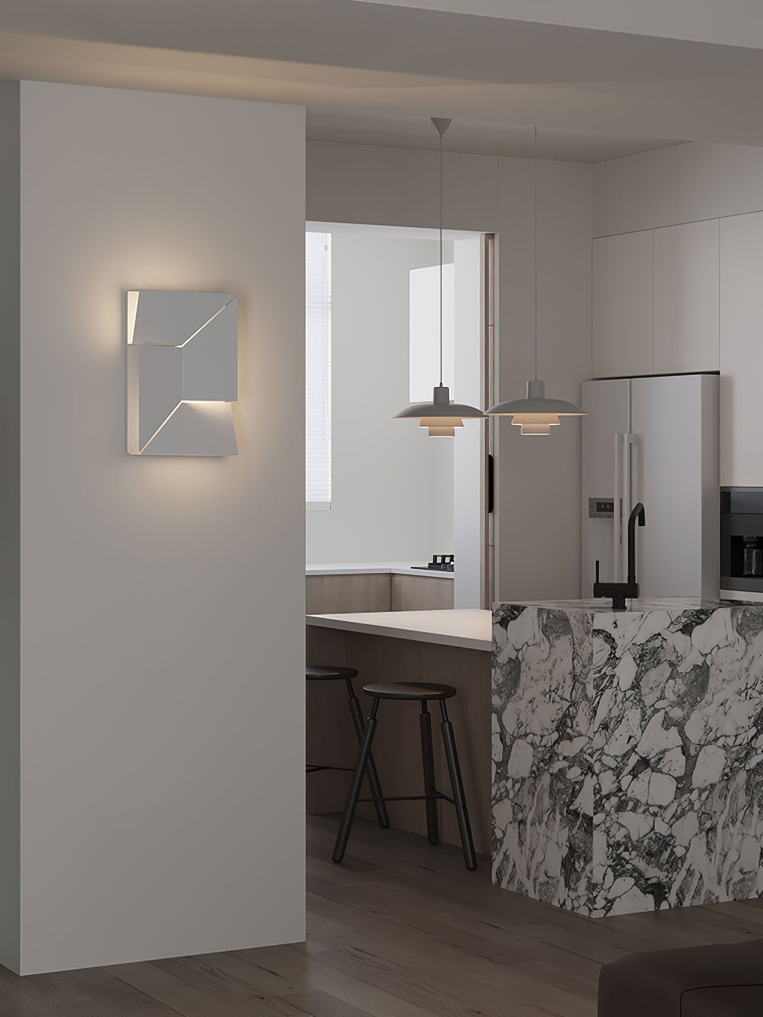 Shadows Rechargeable Grand Sconce Wall lamp