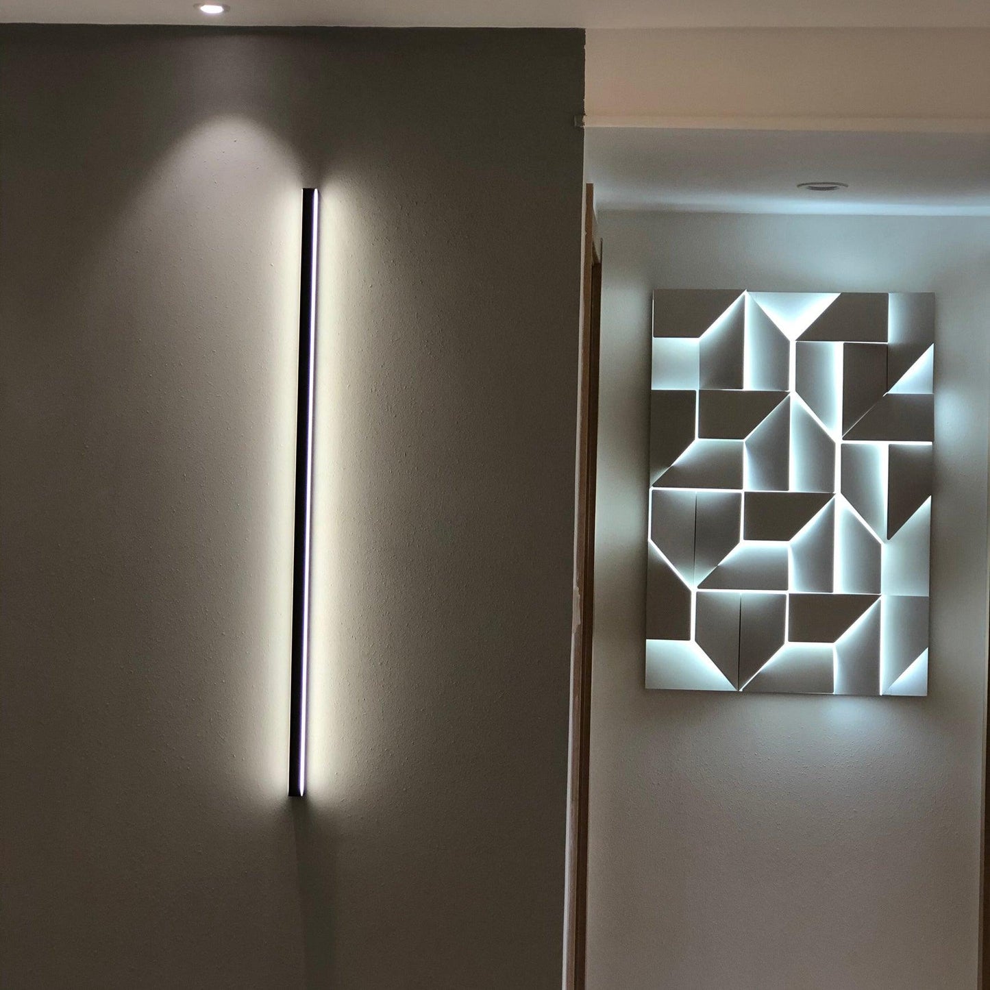Shadows Rechargeable Grand Sconce Wall lamp