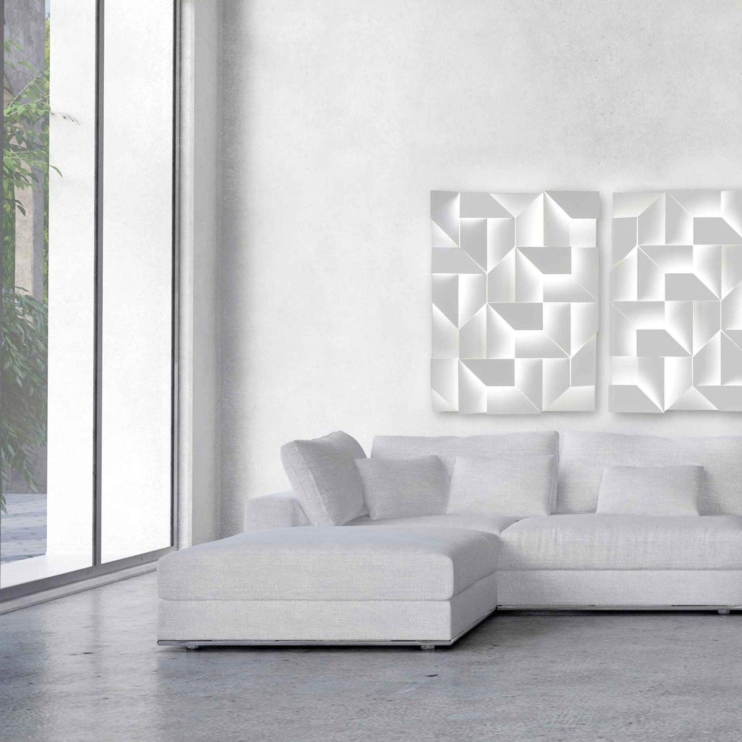 Shadows Rechargeable Grand Sconce Wall lamp