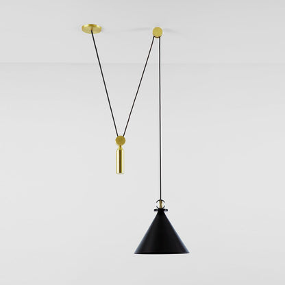 Geometric Shape Art Modern Chandelier Section A: Dia 11.8″ x H 13.8″ / Dia 30cm x H 35cm Chandelier