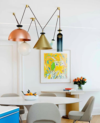 Geometric Shape Art Modern Chandelier Chandelier