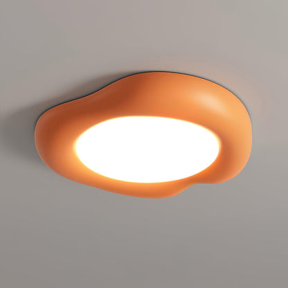 Shaped Apple Ceiling Lamp Dia 19.7″ x H 3.5″ / Dia 50cm x H 9cm / Orange / Three-color changing light Ceiling lamp