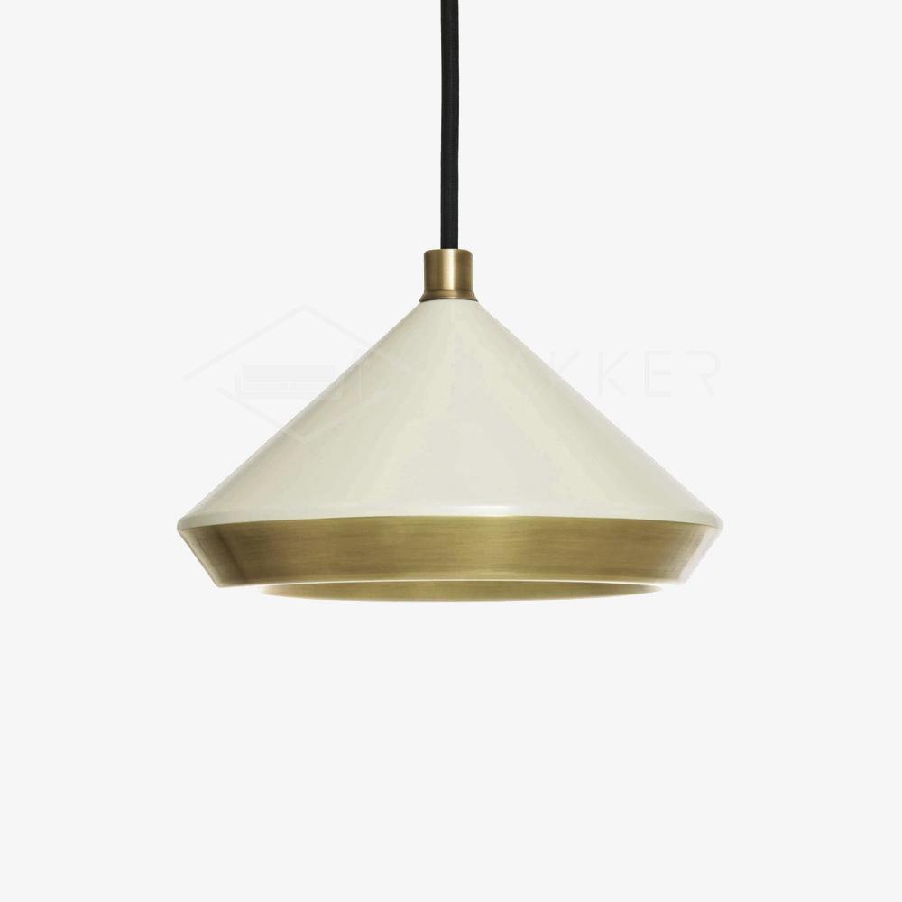 Shear Pendant Light ? 7.9″ x H 5″ / Dia 20cm x H 13cm / Copper plating & Matte White Pendant light