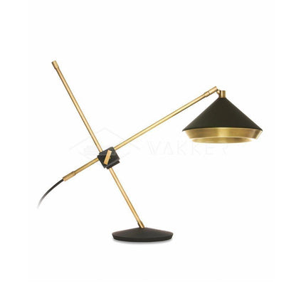 Shear Table Lamp Dia 18.5″ x H 18.5″ / Dia 47cm x H 47cm / Copper plating & Matte Black / US Plug Table lamp
