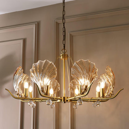 Shell Crystal Chandelier Chandelier