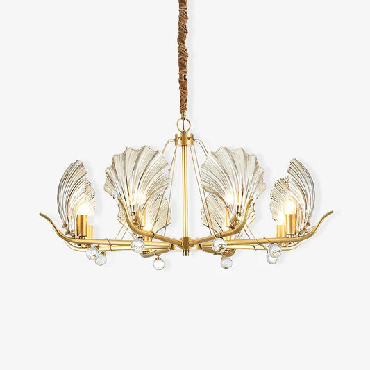 Shell Crystal Chandelier Chandelier