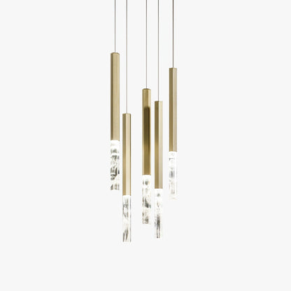 Shine Vertical Plumage Suspension Pendant light