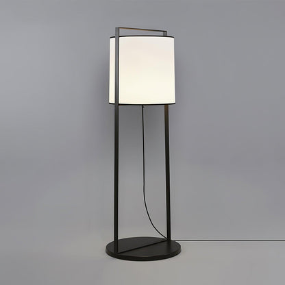 Silhouette Textile Floor Lamp Dia 21.7″ x H 59.1″ / Dia 55cm x H 150cm / Black & White / US Plug Floor lamp
