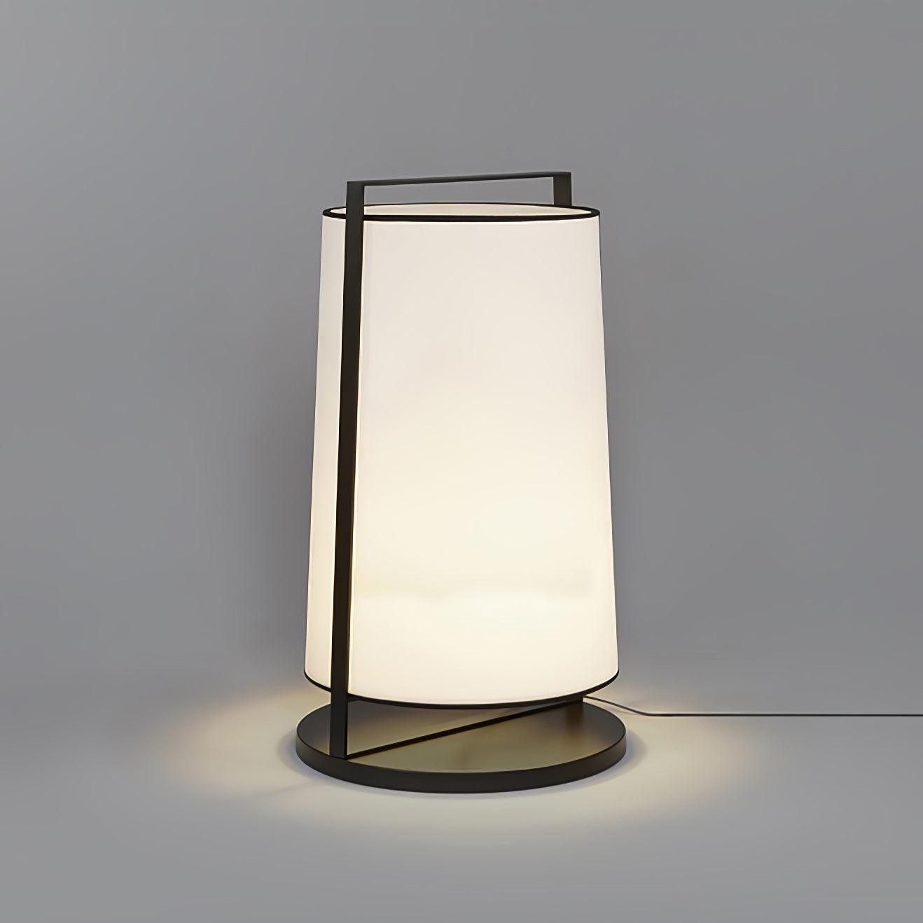 Silhouette Textile Floor Lamp Dia 21.7″ x H 35.4″ / Dia 55cm x H 90cm / Black & White / US Plug Floor lamp