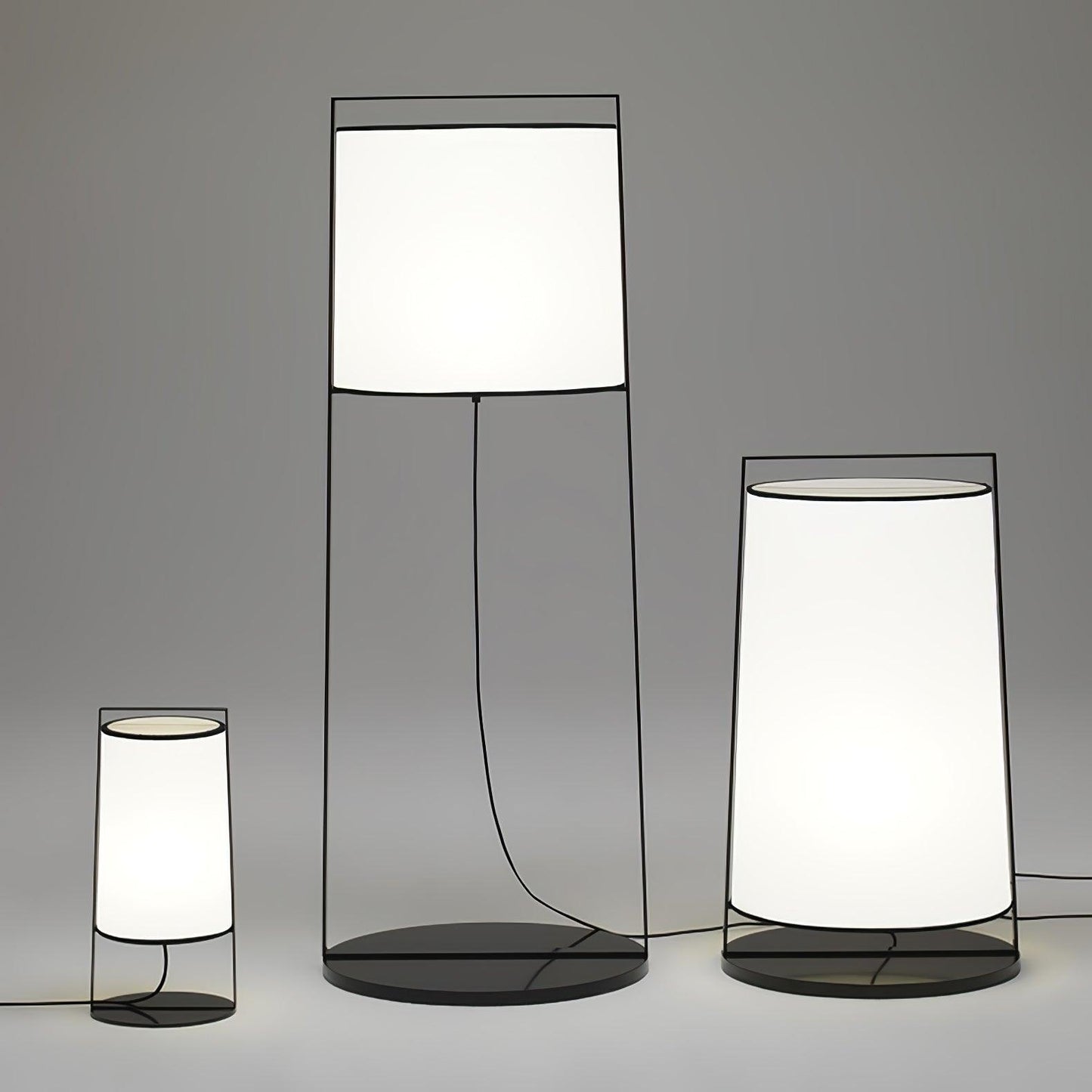 Silhouette Textile Floor Lamp Floor lamp