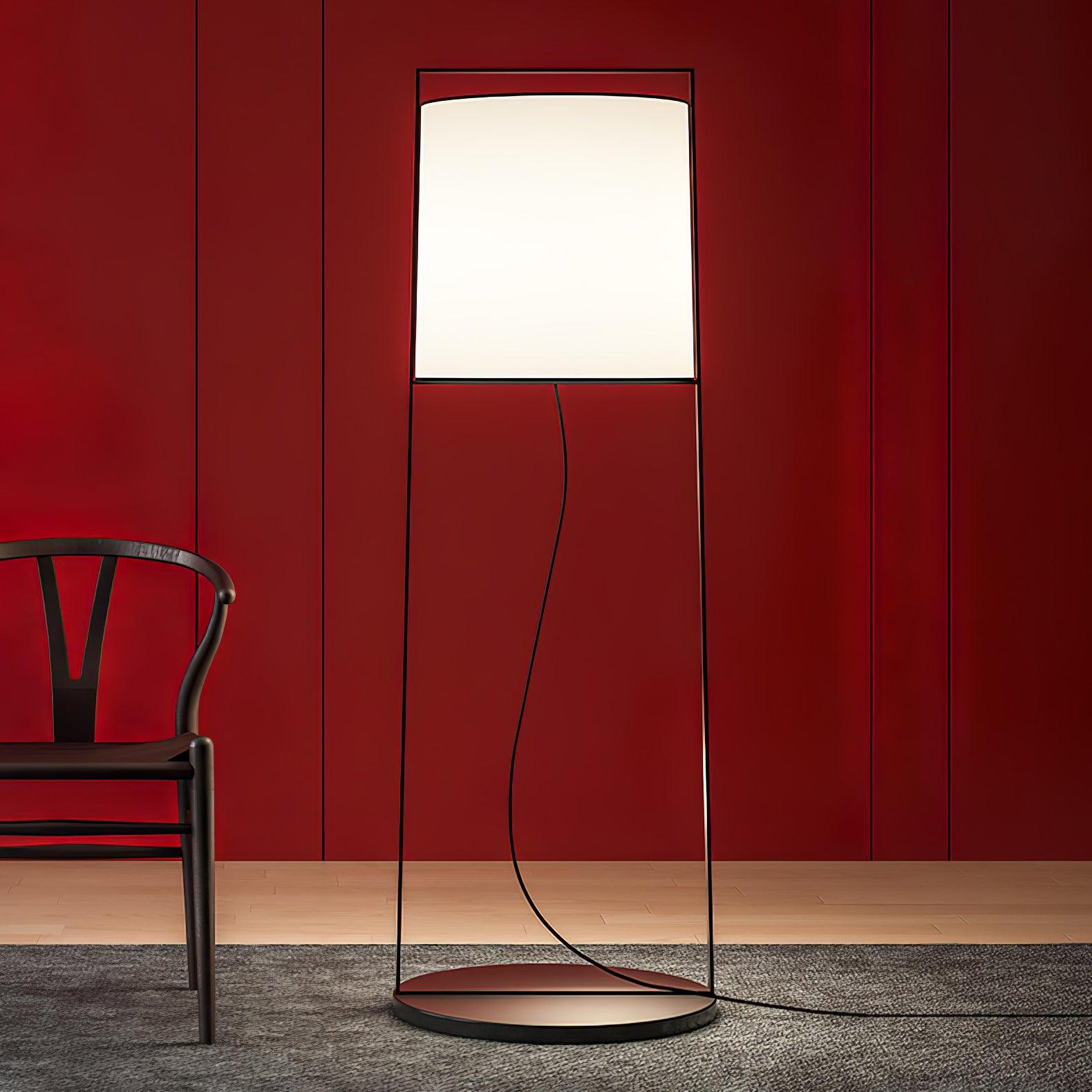 Silhouette Textile Floor Lamp Floor lamp