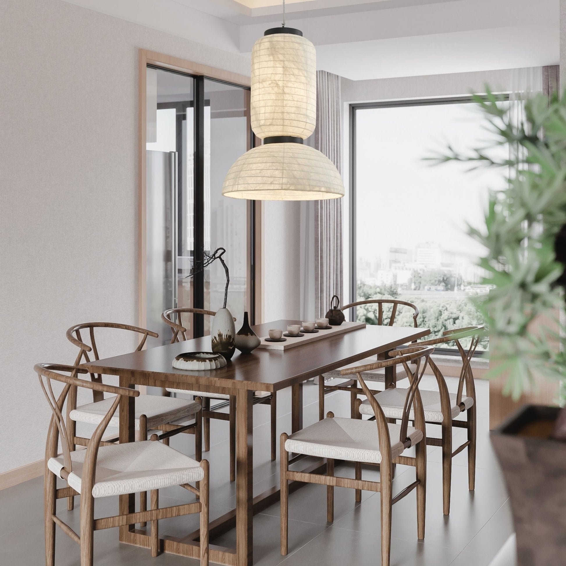 Modern Silk Pendant Light Pendant light