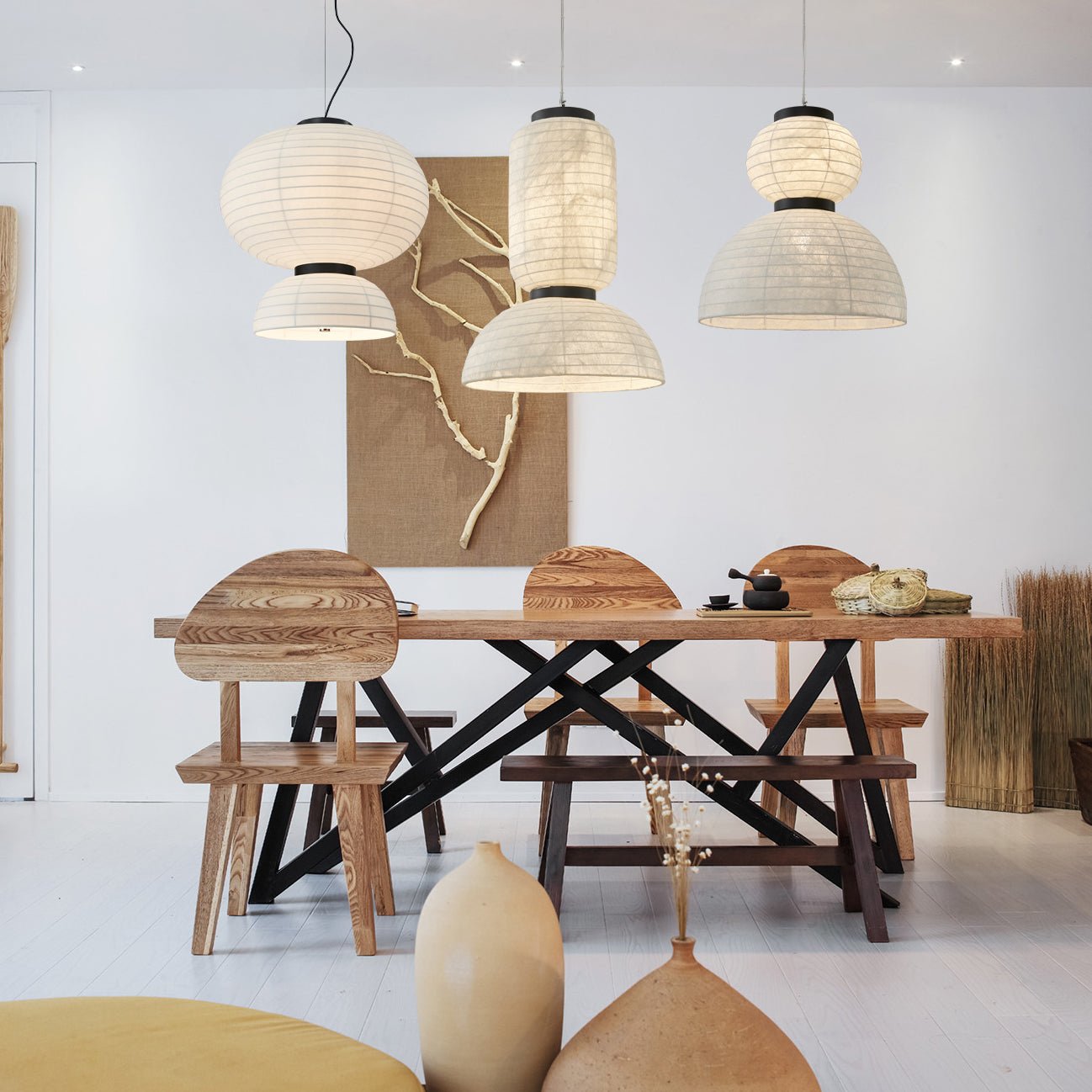 Modern Silk Pendant Light Pendant light