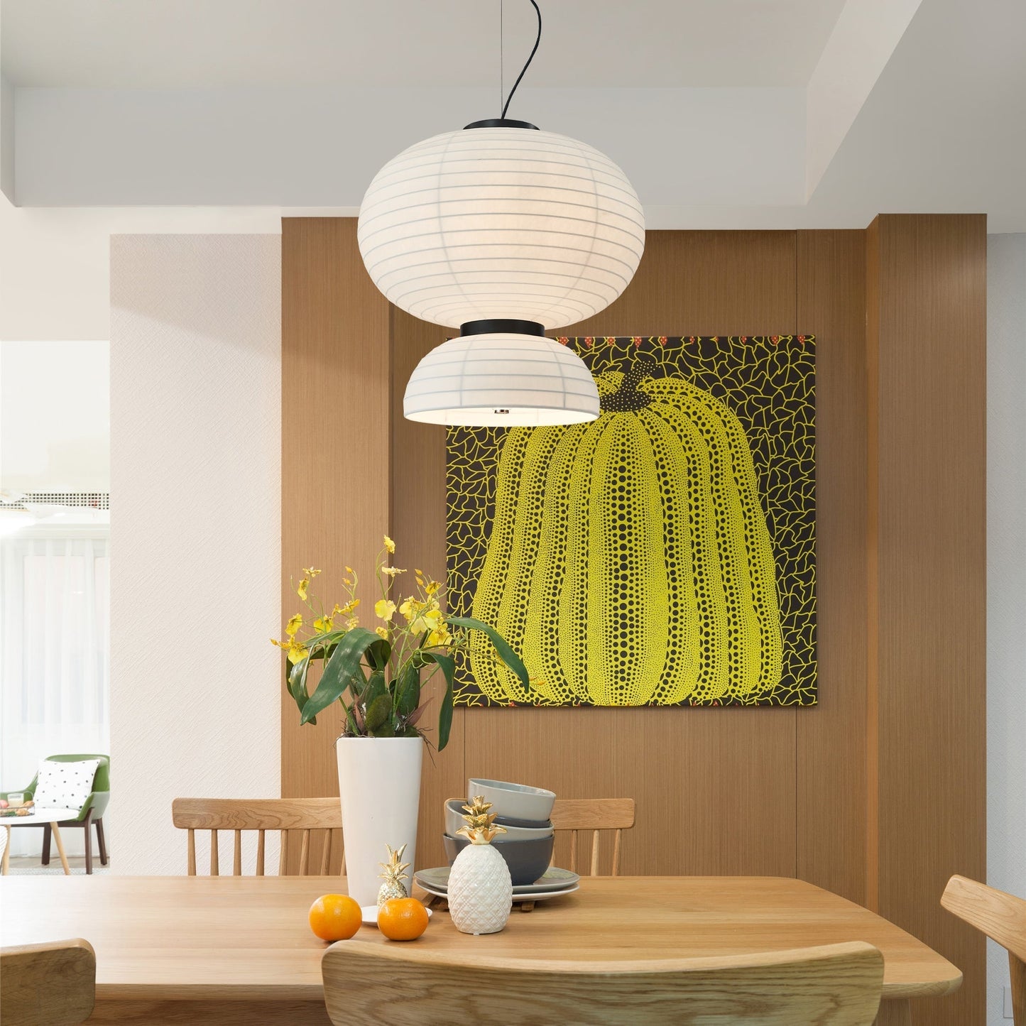 Modern Silk Pendant Light Pendant light