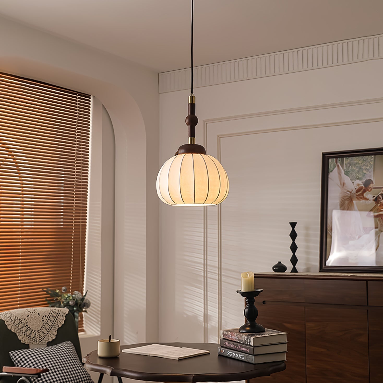 Silk Globe Pendant Lamp Pendant light
