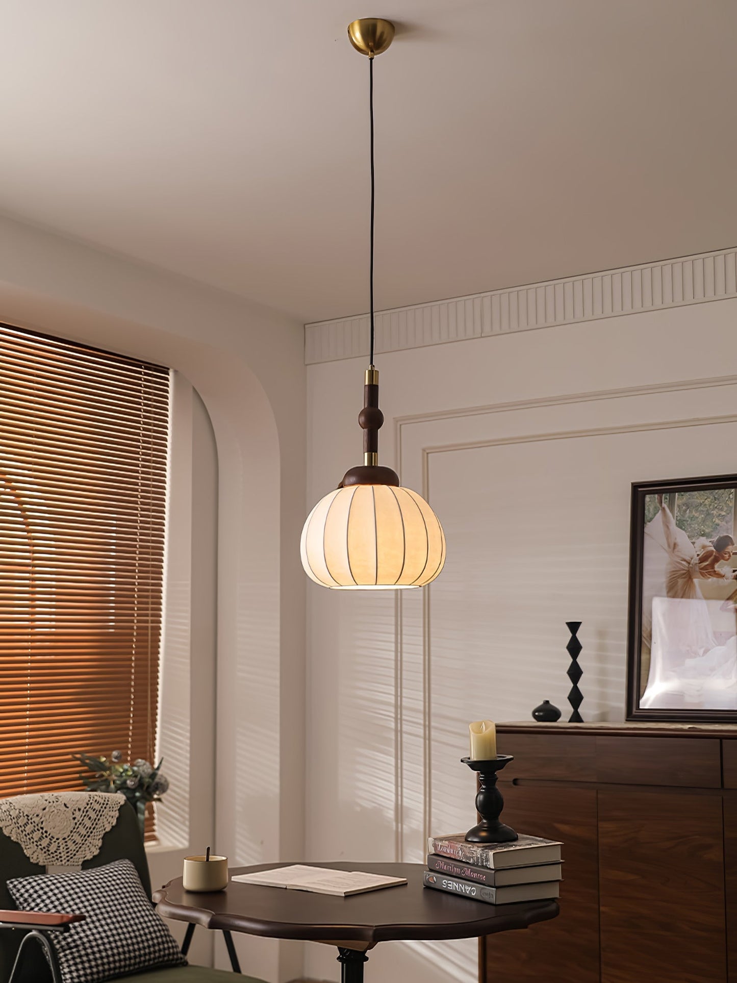 Silk Globe Pendant Lamp Pendant light