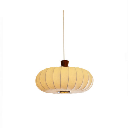 Silk Lantern Pendant Light Dia 19.7″ x H 11.8″ / White Pendant light