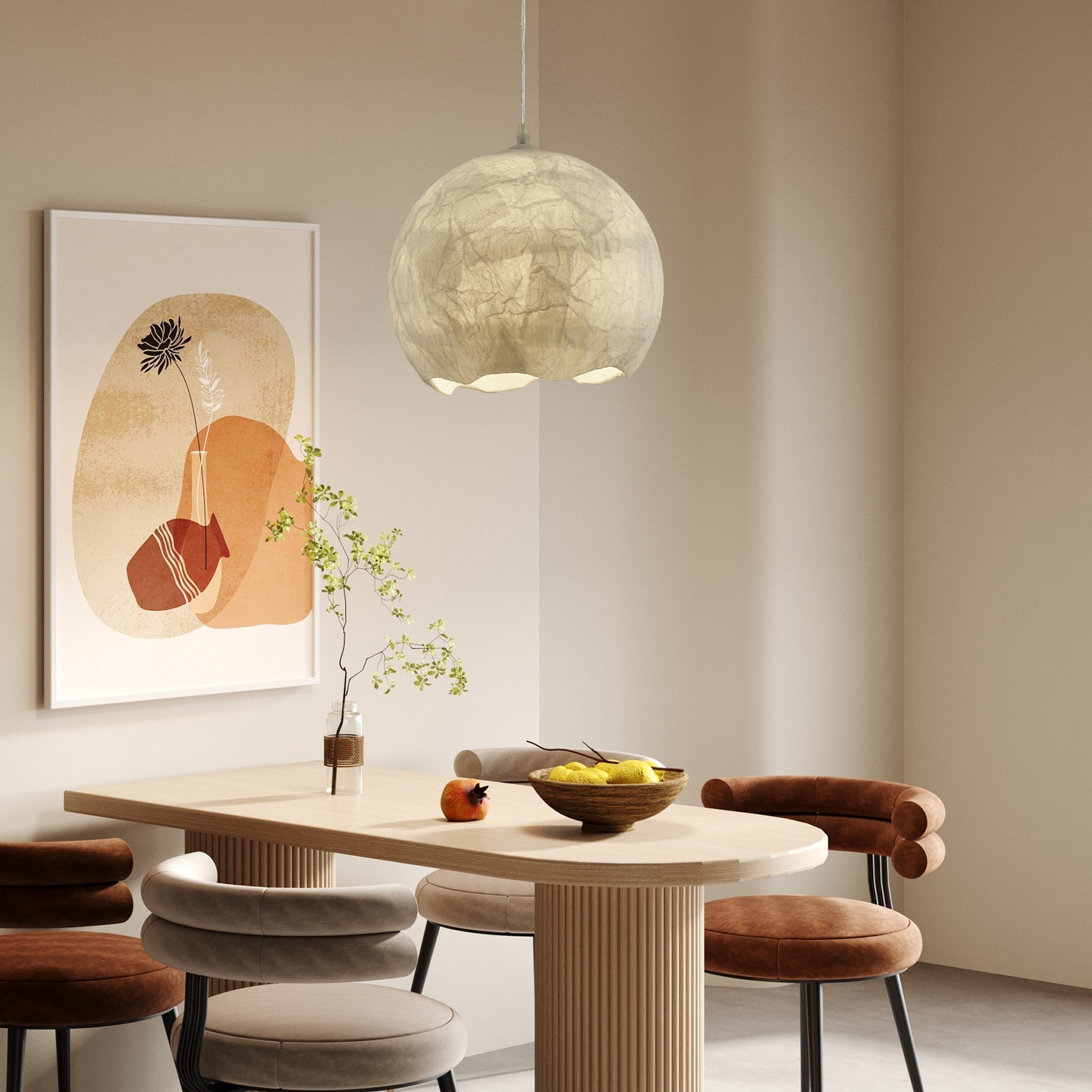 Silk Luna Pendant Lamp Pendant light
