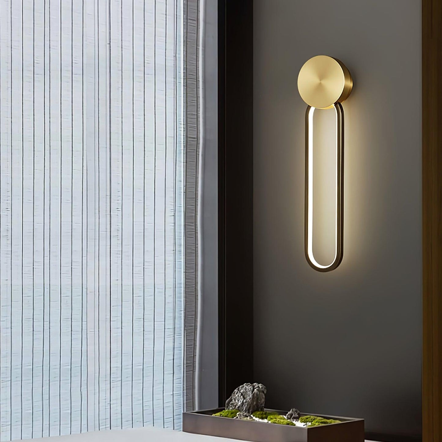 Simple Elliptical Wall Sconce Wall lamp