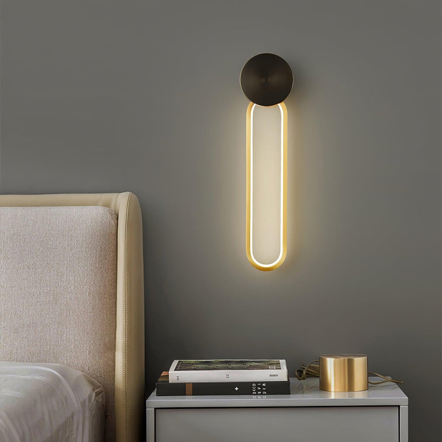 Simple Elliptical Wall Sconce Wall lamp