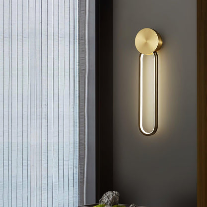 Simple Elliptical Wall Sconce Wall lamp