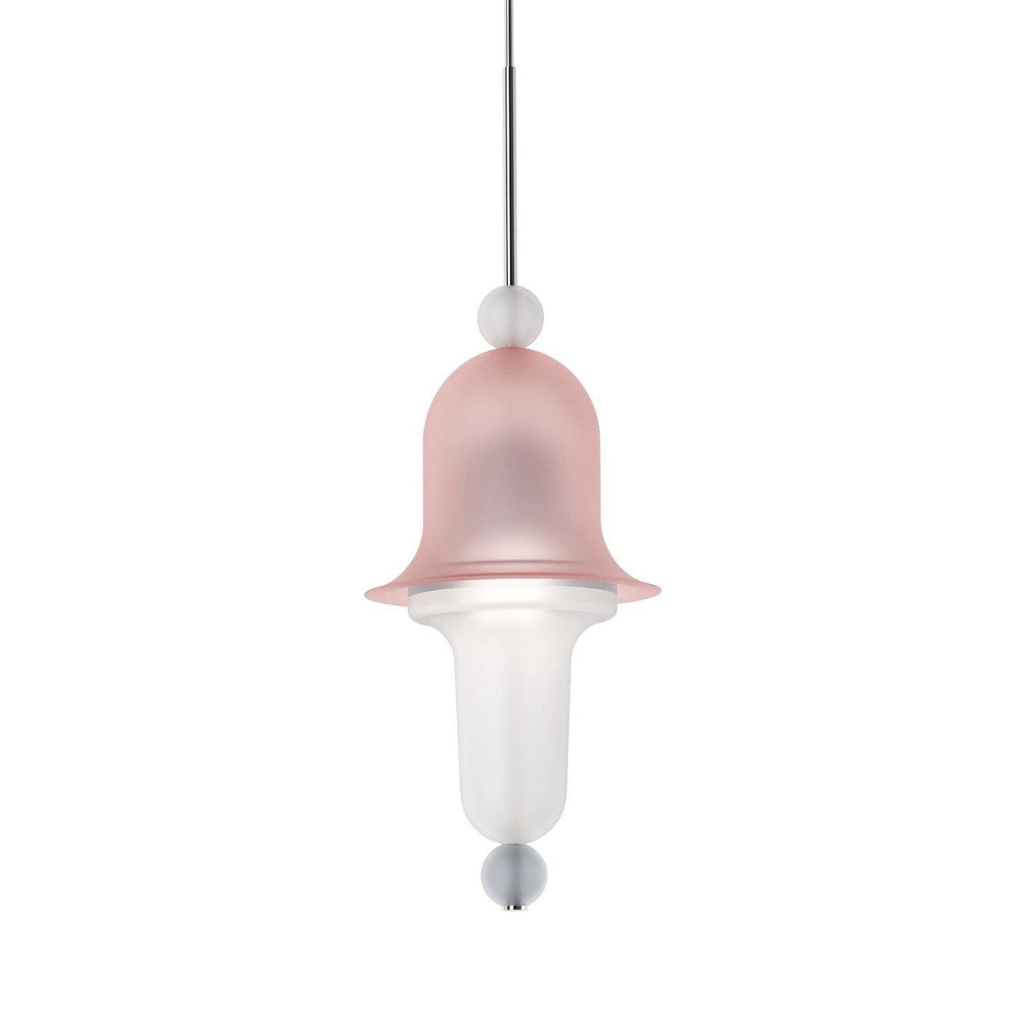 Siren Pendant Light Dia 8.3″ x H 18.9″ / Dia 21cm x H 48cm / Pink Pendant light