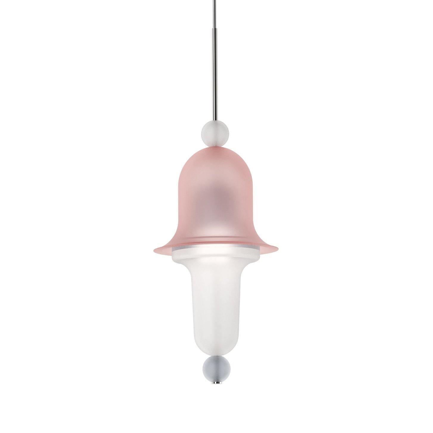 Siren Pendant Light Dia 8.3″ x H 18.9″ / Dia 21cm x H 48cm / Pink Pendant light