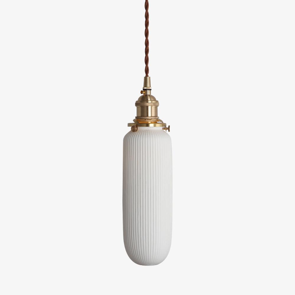 Sjoborre Pendant Light Dia 3″ x H 8.3″ / Dia 7.5cm x H 21cm / White Pendant light
