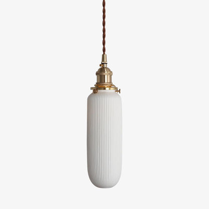 Sjoborre Pendant Light Dia 3″ x H 8.3″ / Dia 7.5cm x H 21cm / White Pendant light