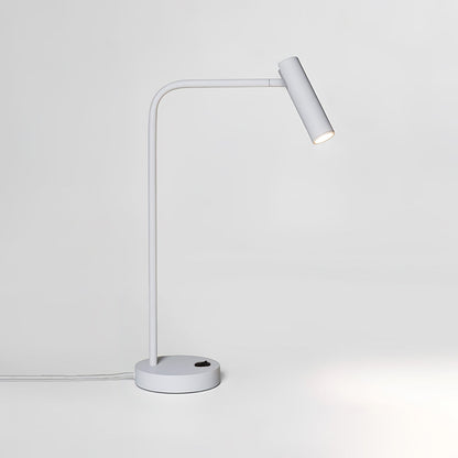 Skinny Table Lamp Dia 6.6″ x H 14.9″ / Dia 17cm x H 38cm / White & Warm Light / US Plug Table lamp