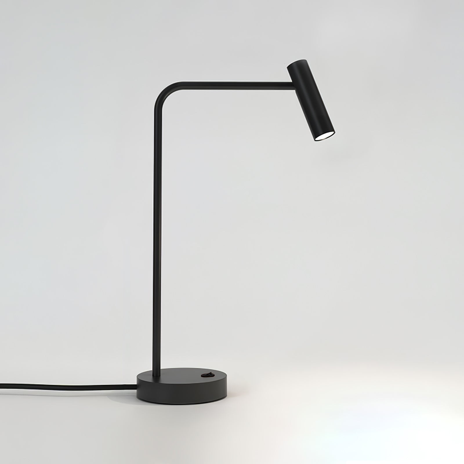 Skinny Table Lamp Dia 6.6″ x H 14.9″ / Dia 17cm x H 38cm / Black & Warm Light / US Plug Table lamp