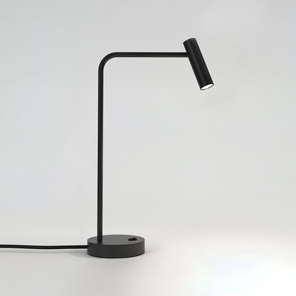 Skinny Table Lamp Dia 6.6″ x H 14.9″ / Dia 17cm x H 38cm / Black & Warm Light / US Plug Table lamp