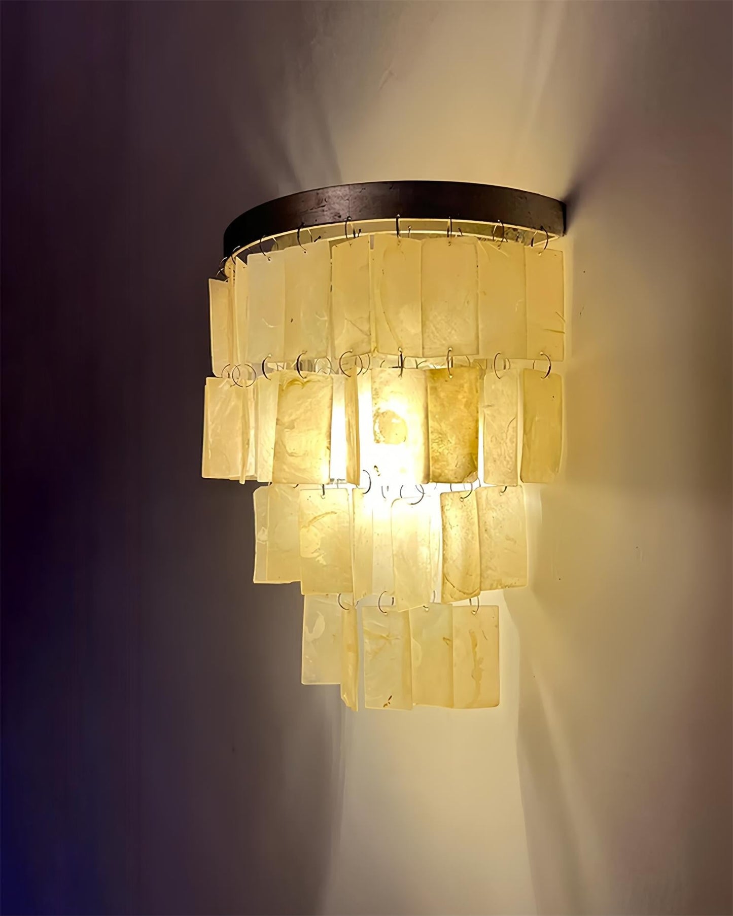 Skye Shell Tiered Wall Lamp Wall lamp