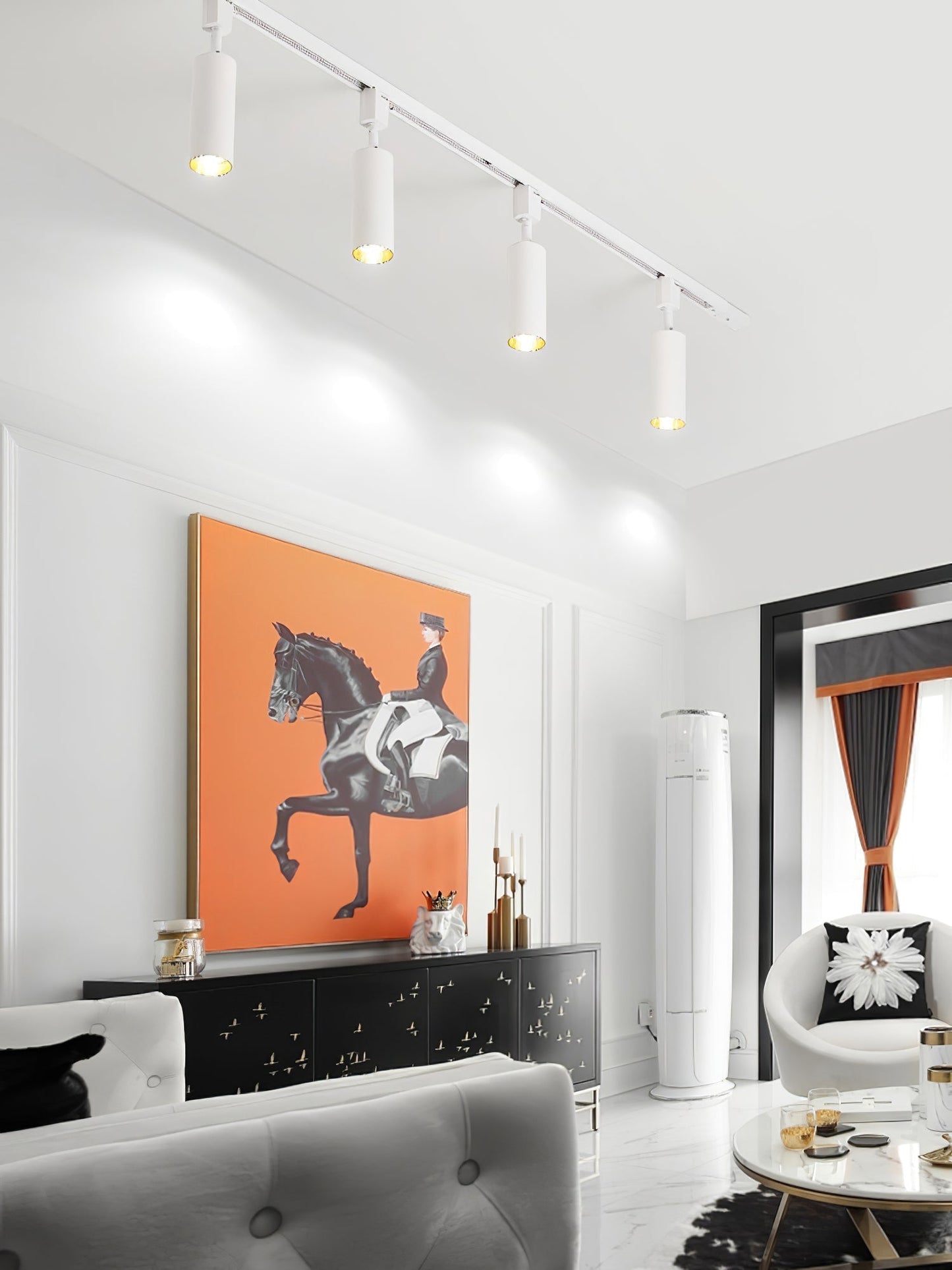 Sleek Cylinder Track Light Ceiling lamp